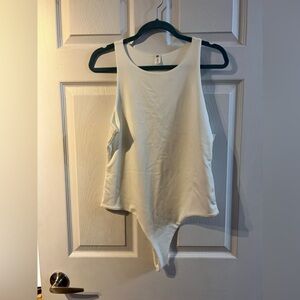 BP White Sleeveless Women's Top
